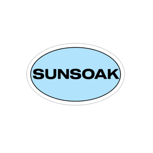 SUNSOAK Oval Sticker